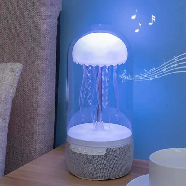 Jelly Vibes Lamp | Experience the mesmerizing JellyFish Lamp with high quality bluetooth speaker and jellyfish lights