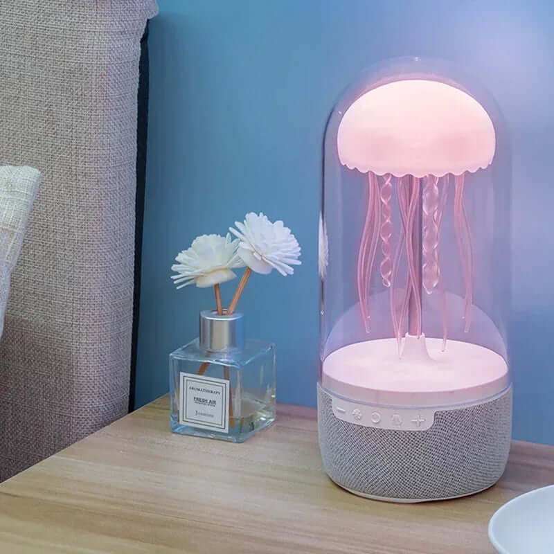 Jelly Vibes Lamp | Experience the mesmerizing JellyFish Lamp with high quality bluetooth speaker and jellyfish lights